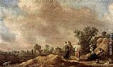 Jan Van Goyen Canvas Paintings - Haymaking